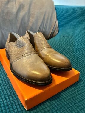 Miz Mooz Tennessee Leather Shoes Gravel Women’s 7.5–8 EU 38